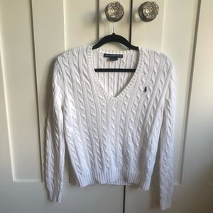 White Ralph Lauren Sweater